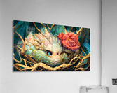 Slumbering Dragon Acrylic Print