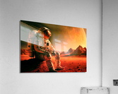 Pondering another world Acrylic Print