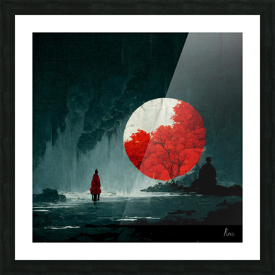 Arrival at the Temple Picture Frame print