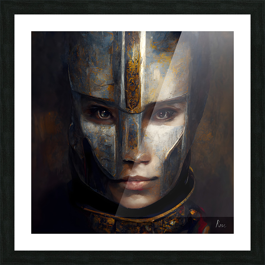 Ancient Knight 2 Picture Frame print