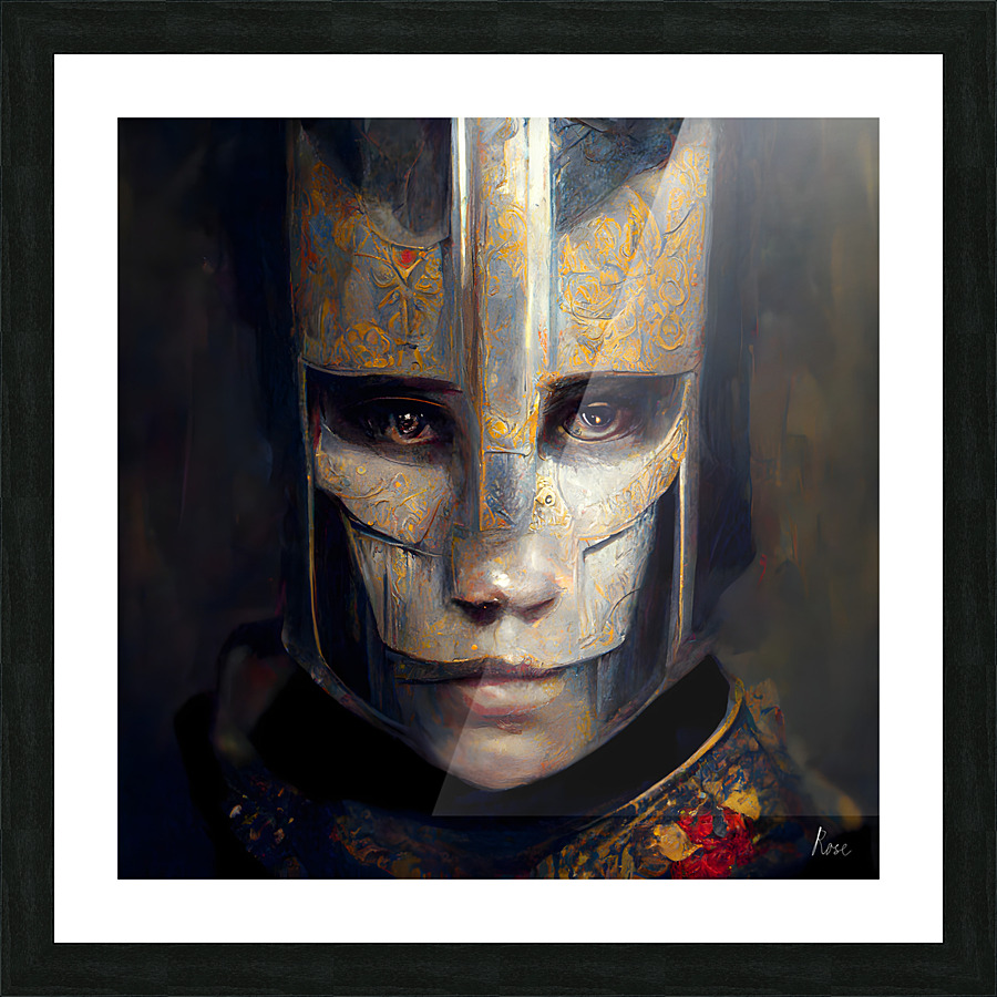 Ancient Knight 1 Picture Frame print