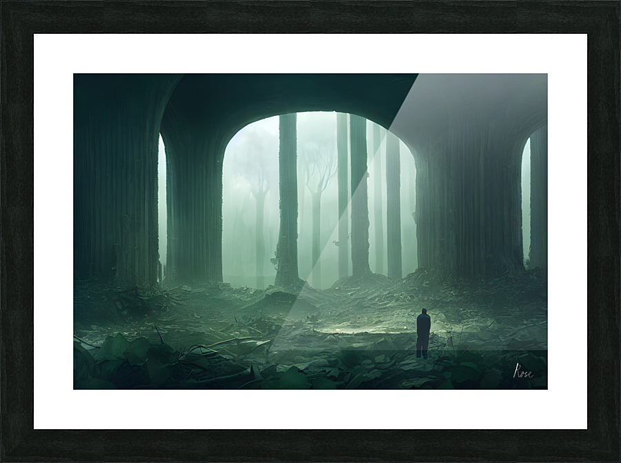 Decay Picture Frame print