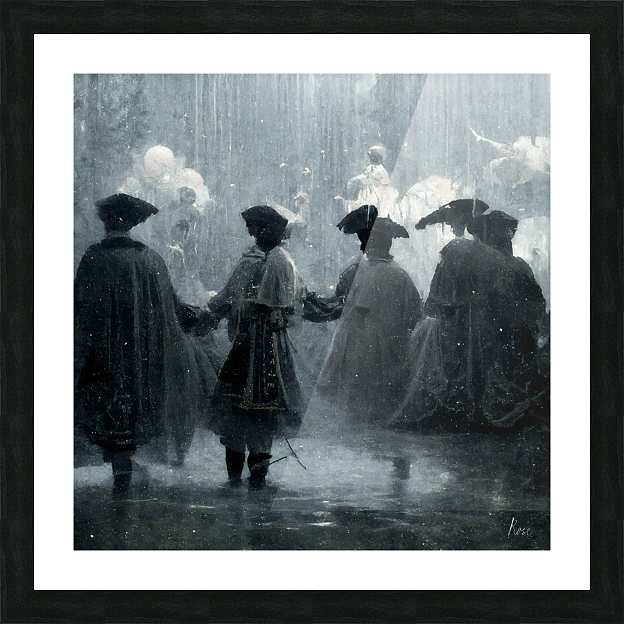 Rain Dances 2 Picture Frame print