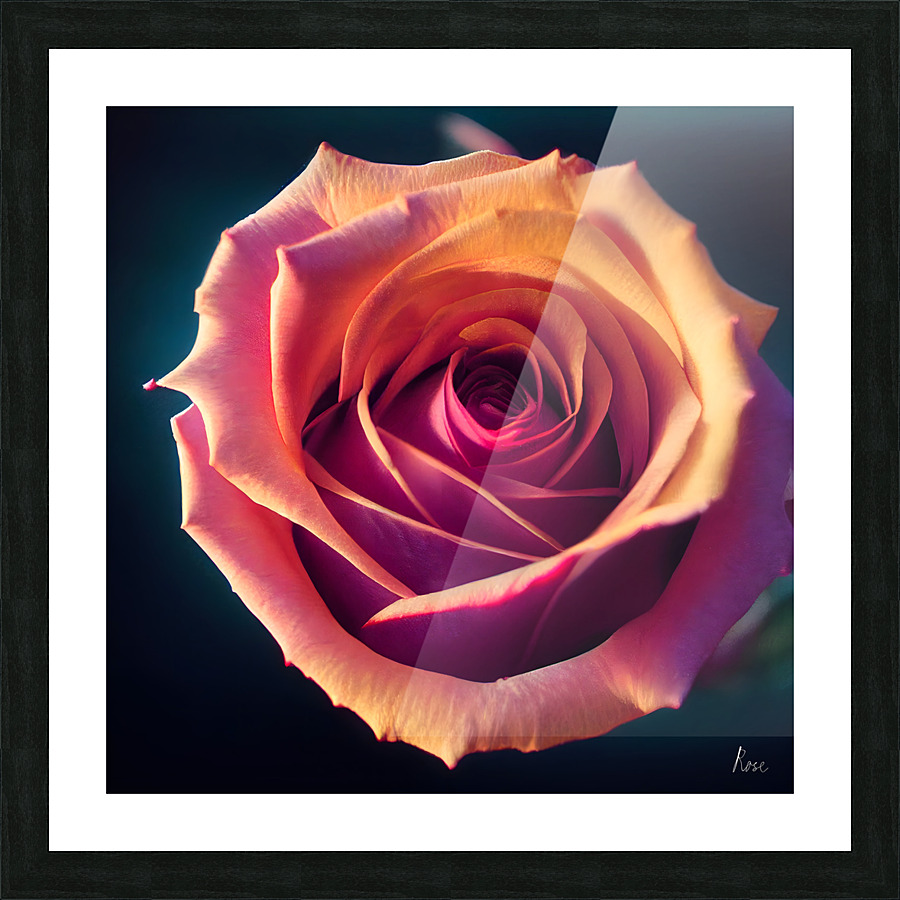 Rose Picture Frame print