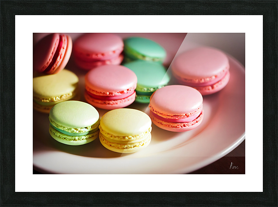 Macaroons Picture Frame print