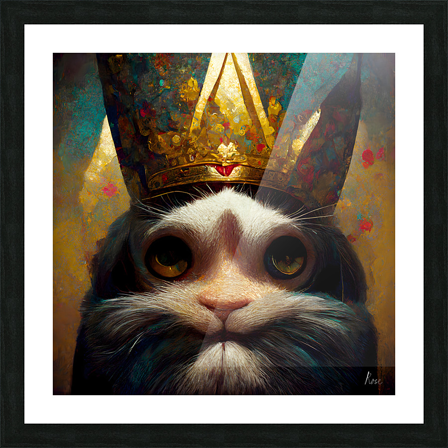 The King Picture Frame print