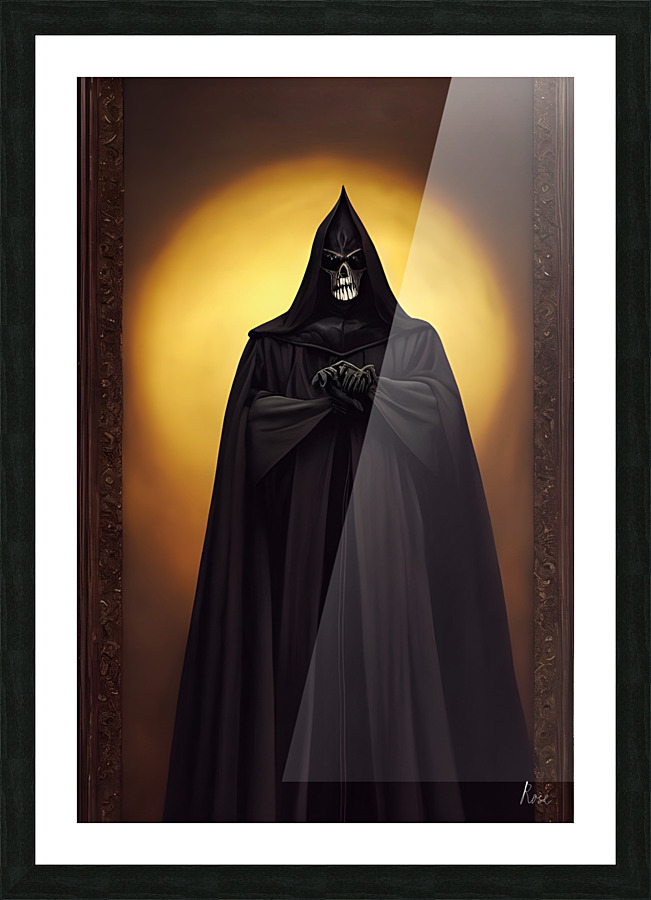 The Dark Lord Picture Frame print
