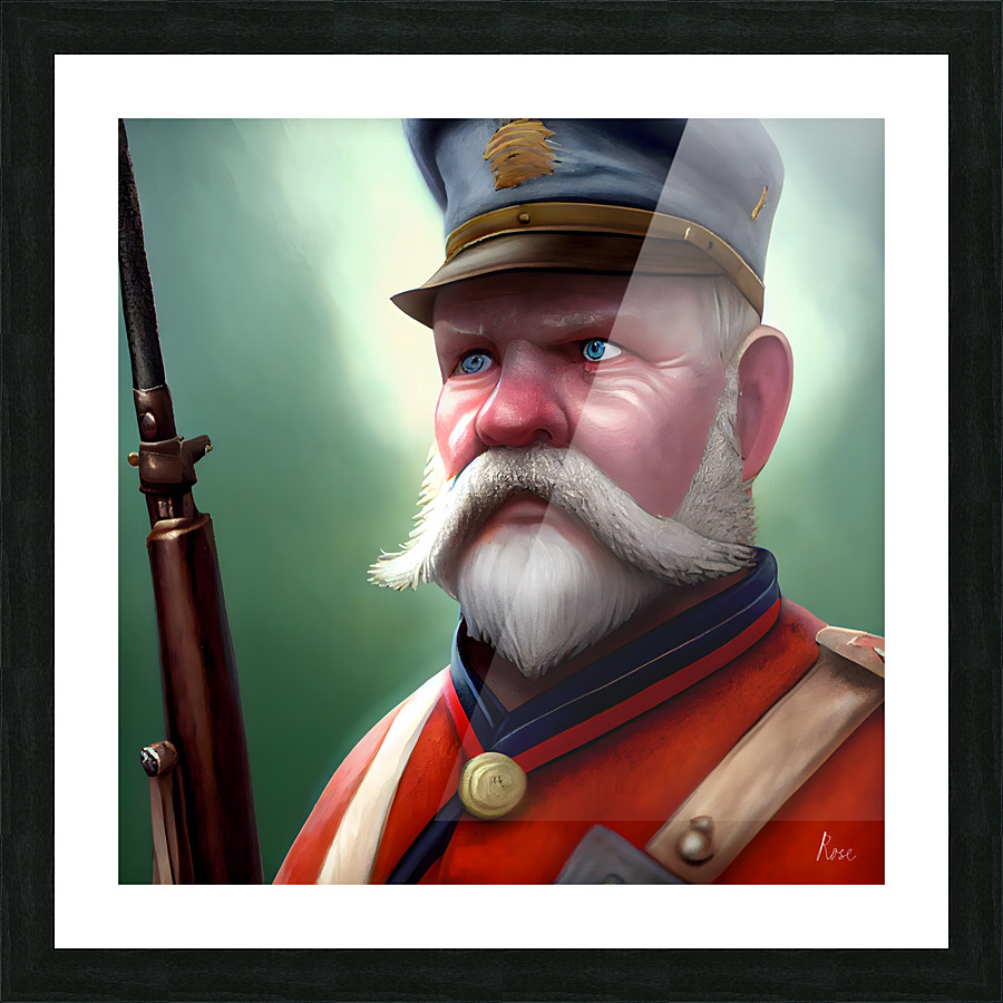 The Soldier Picture Frame print