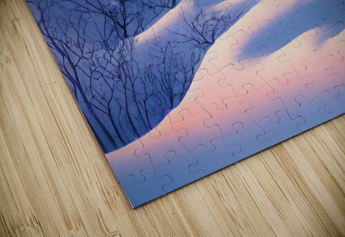 Snowy Pass Rose Dragon puzzle
