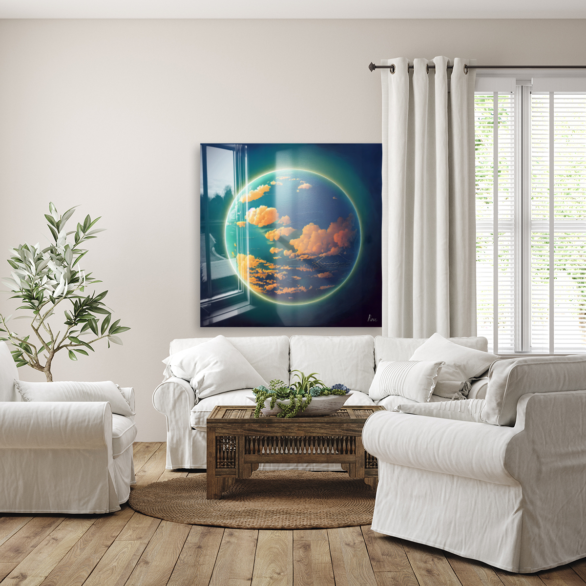 Blue Marble Reproduction