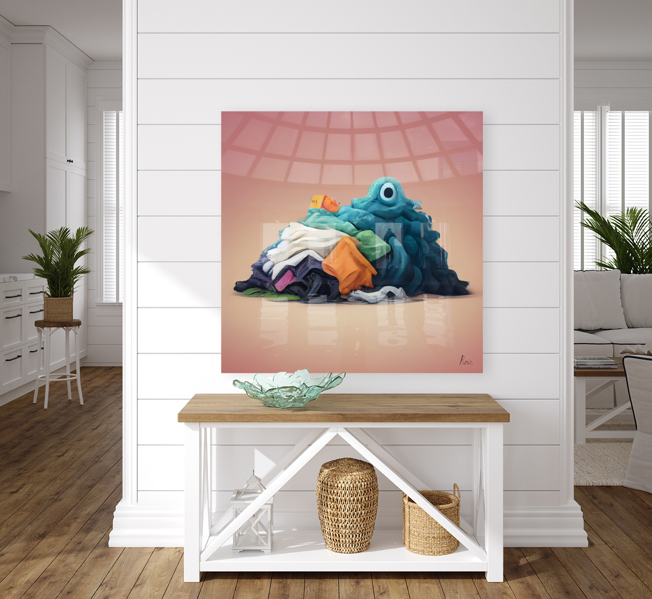 Laundry Monster Reproduction