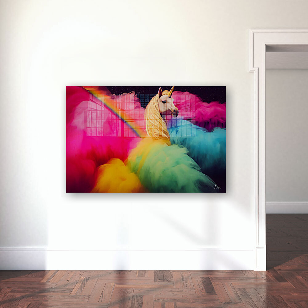 Neon Unicorn Reproduction