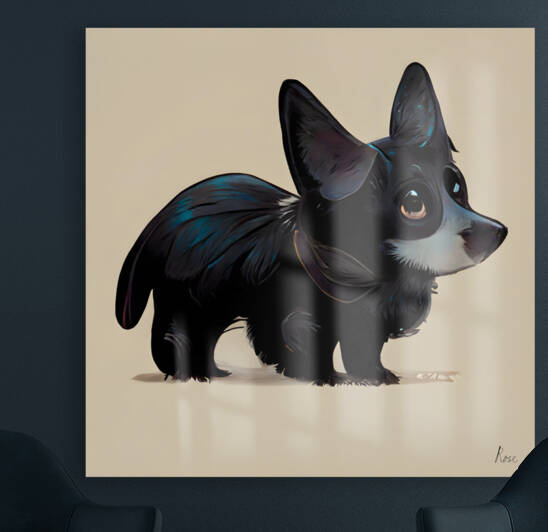 Black Corgi Reproduction
