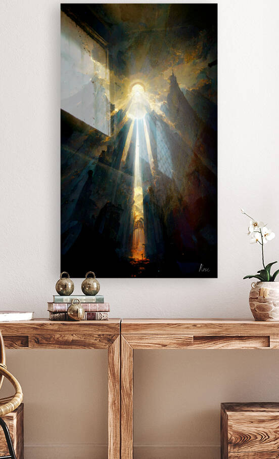 Light Breaking Through Reproduction