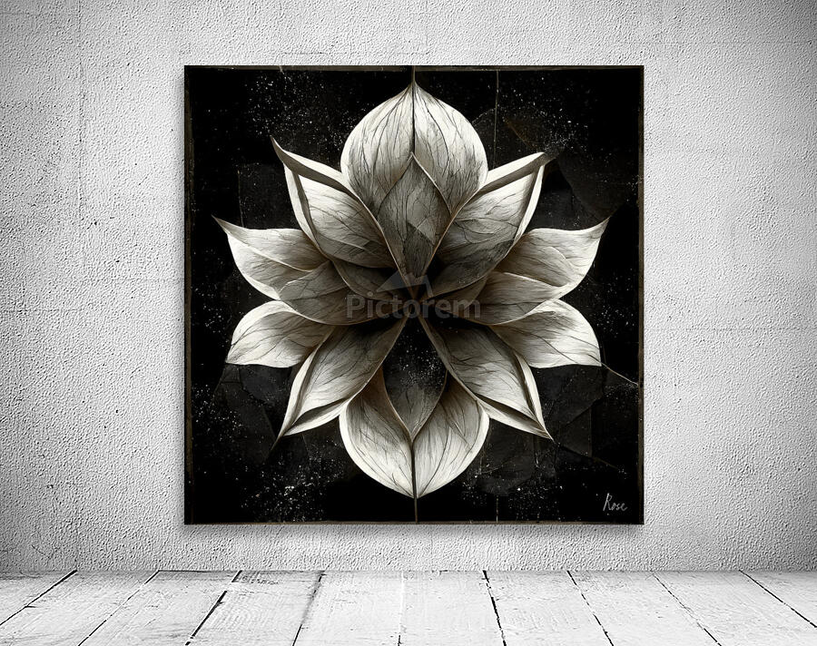 Fractal Rose 4 Wall Preview