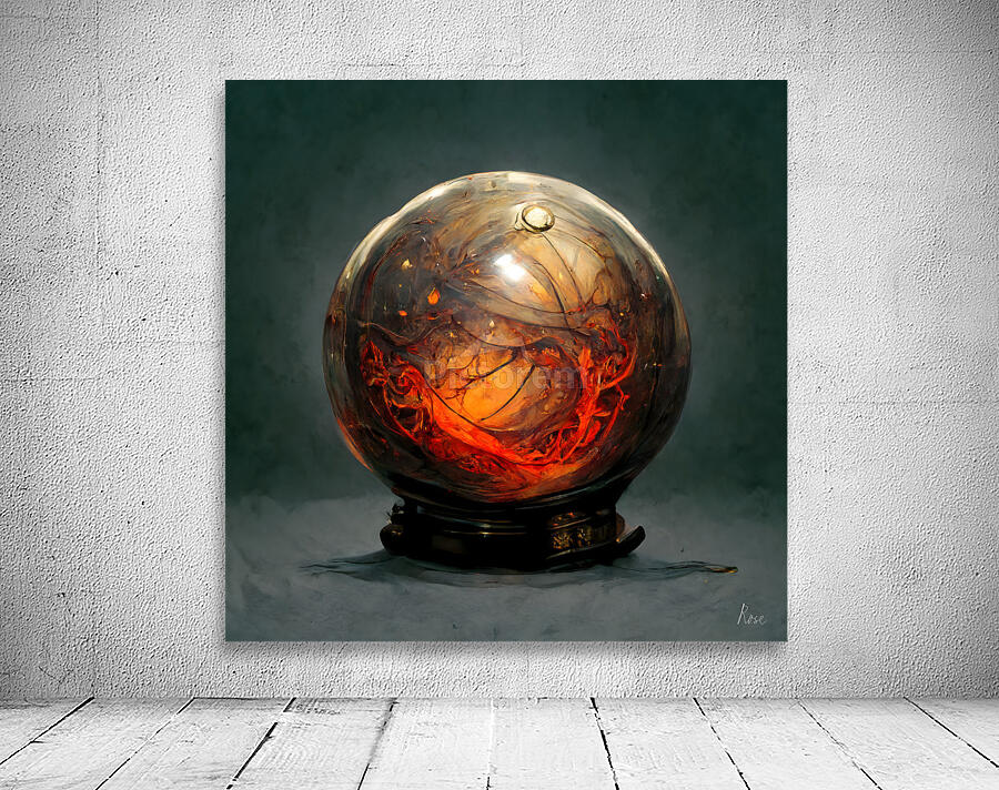 Firey Crystal Ball Wall Preview