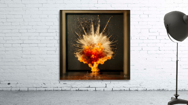 Explosive Diorama Wall Preview