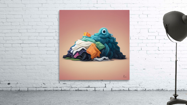 Laundry Monster Wall Preview