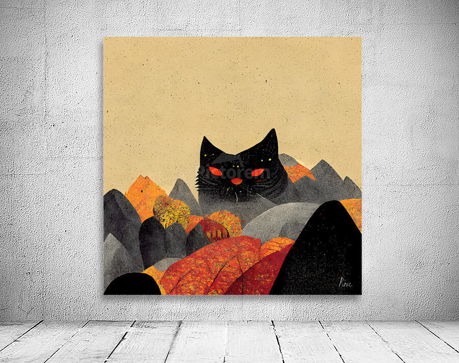 Autumn Cat Wall Preview