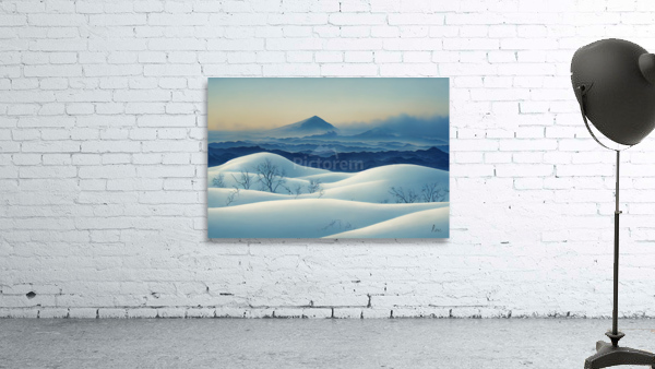 Wintery Hills Wall Preview
