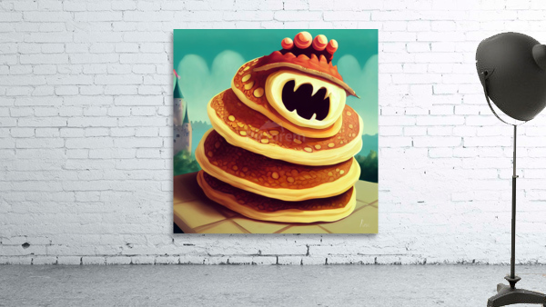 Pancake Monster Wall Preview