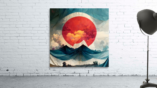 Red Sun Rising Wall Preview