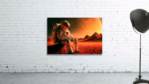 Pondering another world Wall Preview