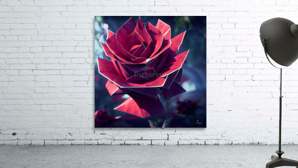 Metal Rose Wall Preview