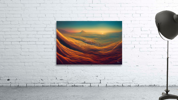 Martian Sunrise Wall Preview