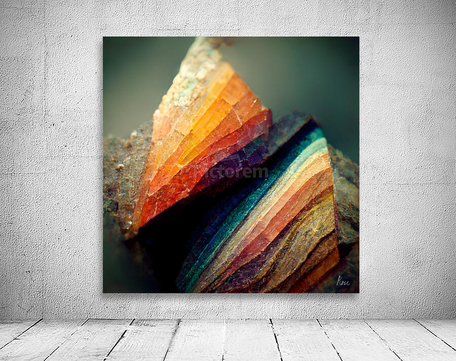 Rainbow Rocks Wall Preview