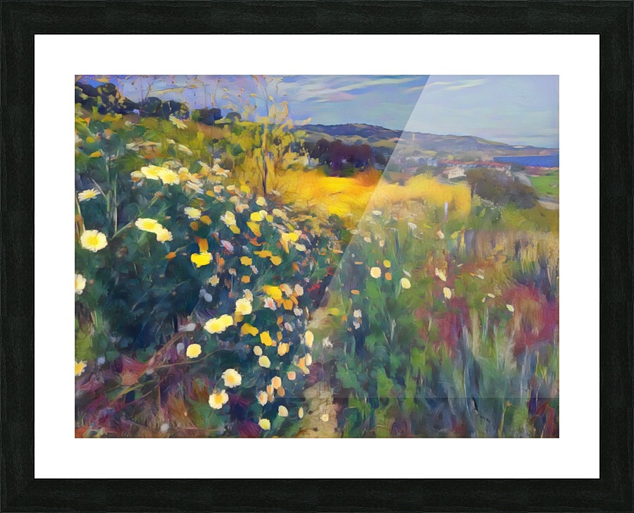 Spring daisies Picture Frame Printing