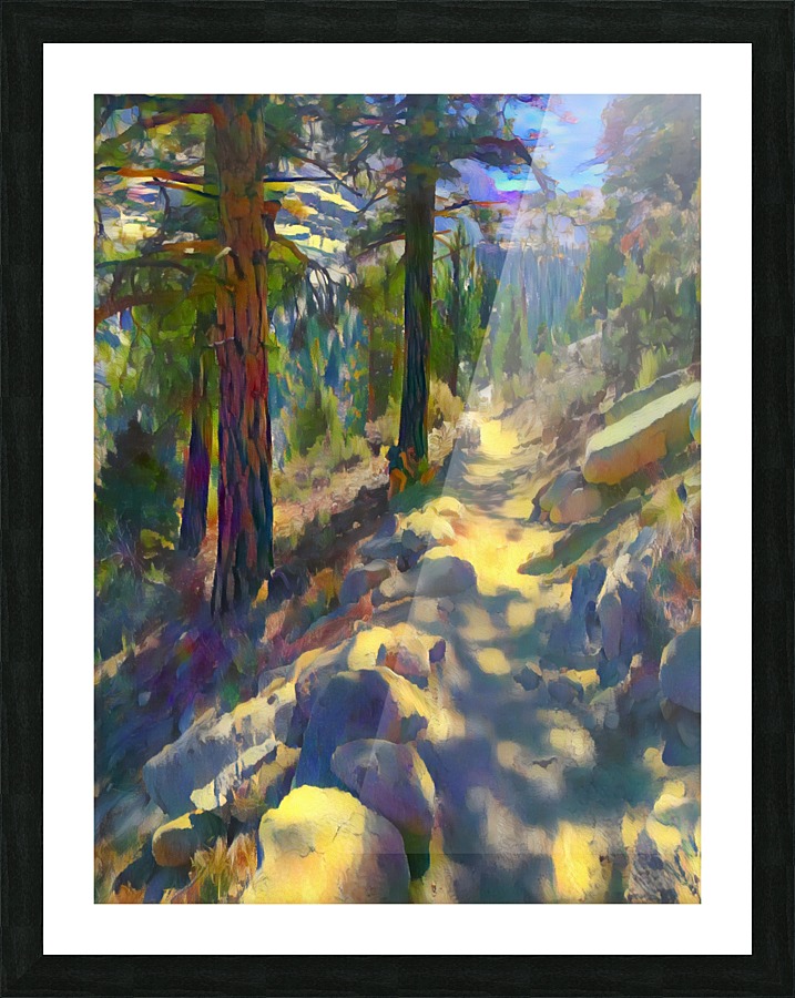 In the shadow Picture Frame Printing
