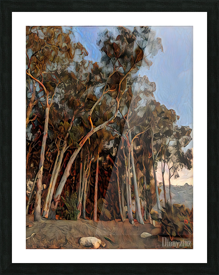 Valmonte trees Picture Frame Printing