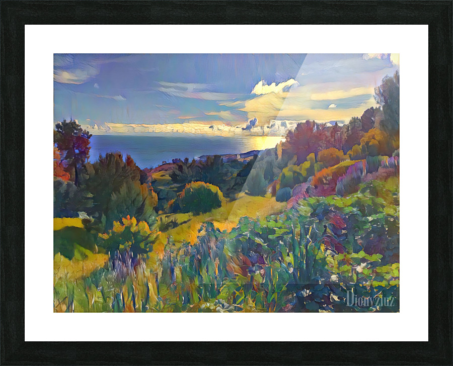 Views from the crest Picture Frame Printing