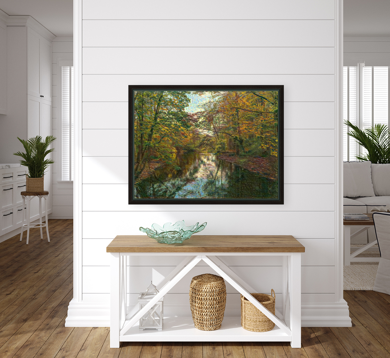 Autumn forrest Reproduction