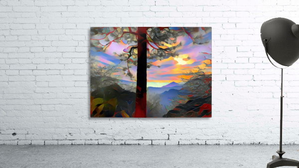 Yosemite Mountain view Wall Preview