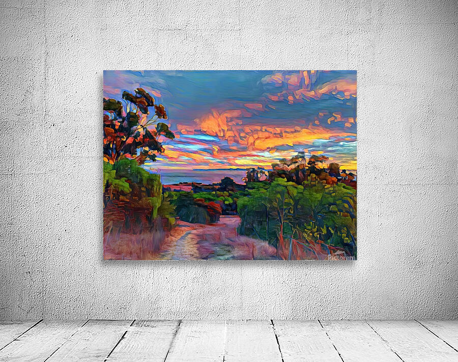 Sunset sky Wall Preview