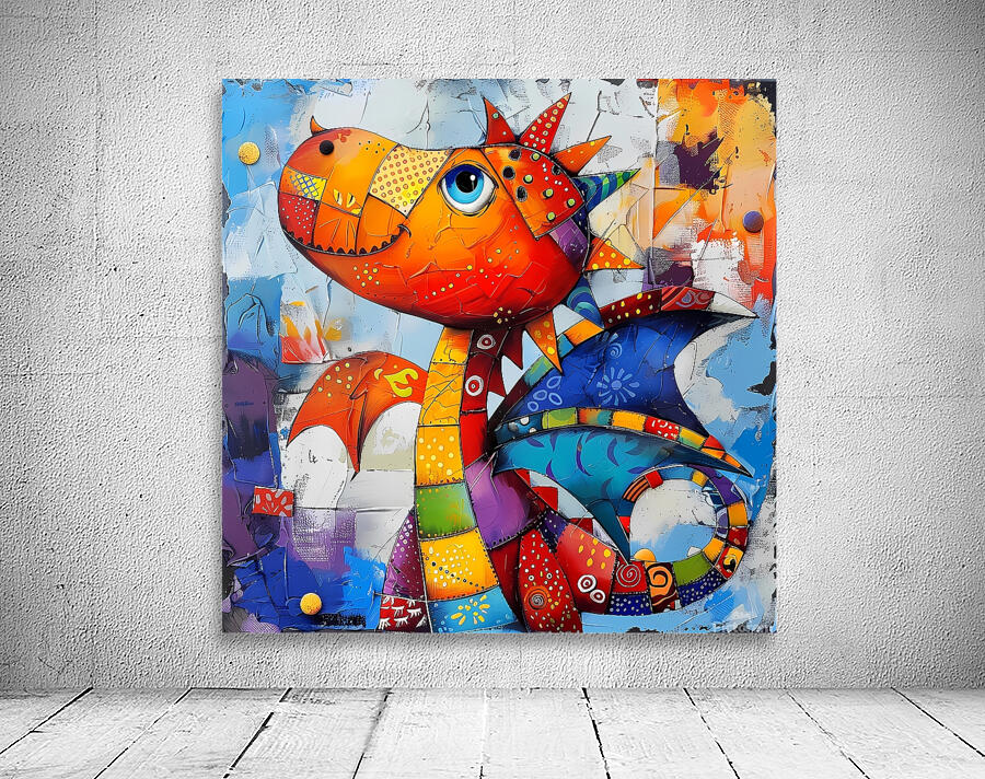 THE COLORFUL DRAGON Wall Preview