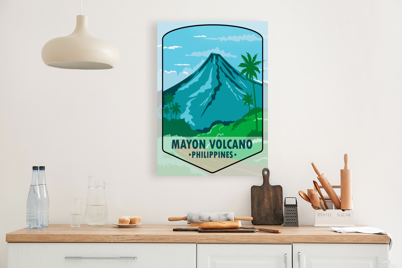 Mayon Volcano Philippines Reproduction