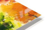 Fall Forest Worms Eye View HD Metal print