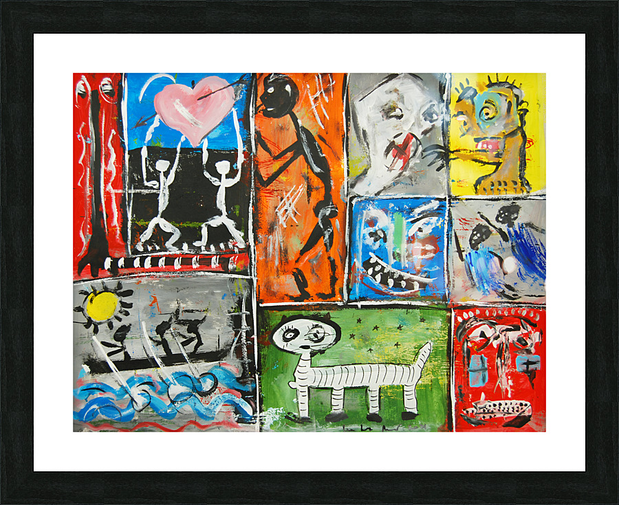 Mosaic 73 Picture Frame Printing