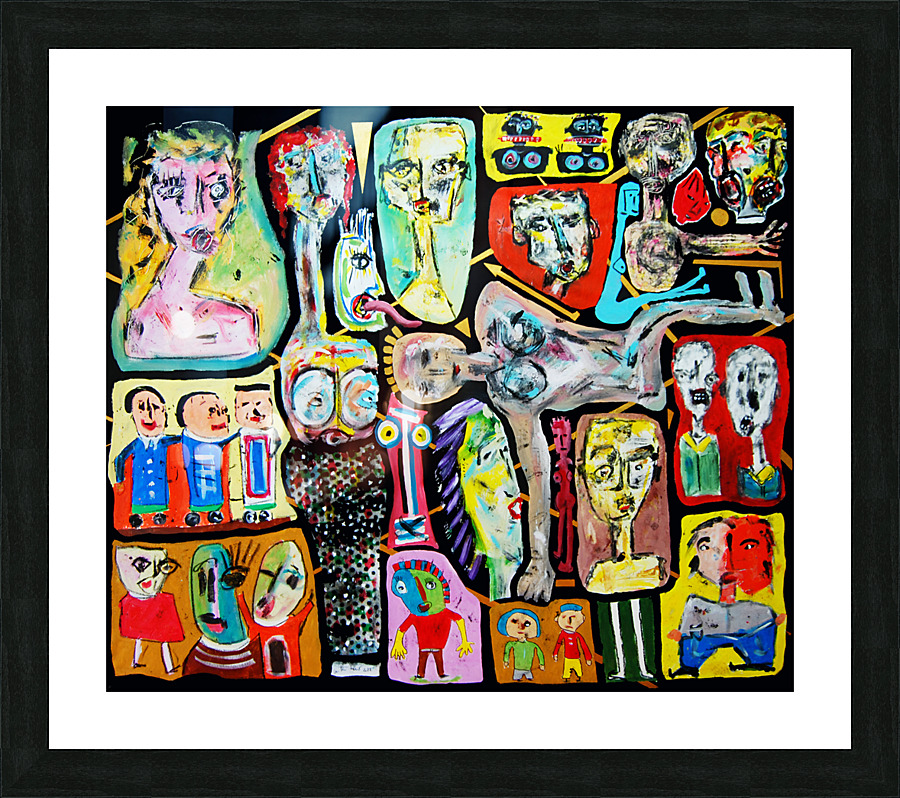 Mosaic 83 Picture Frame Printing
