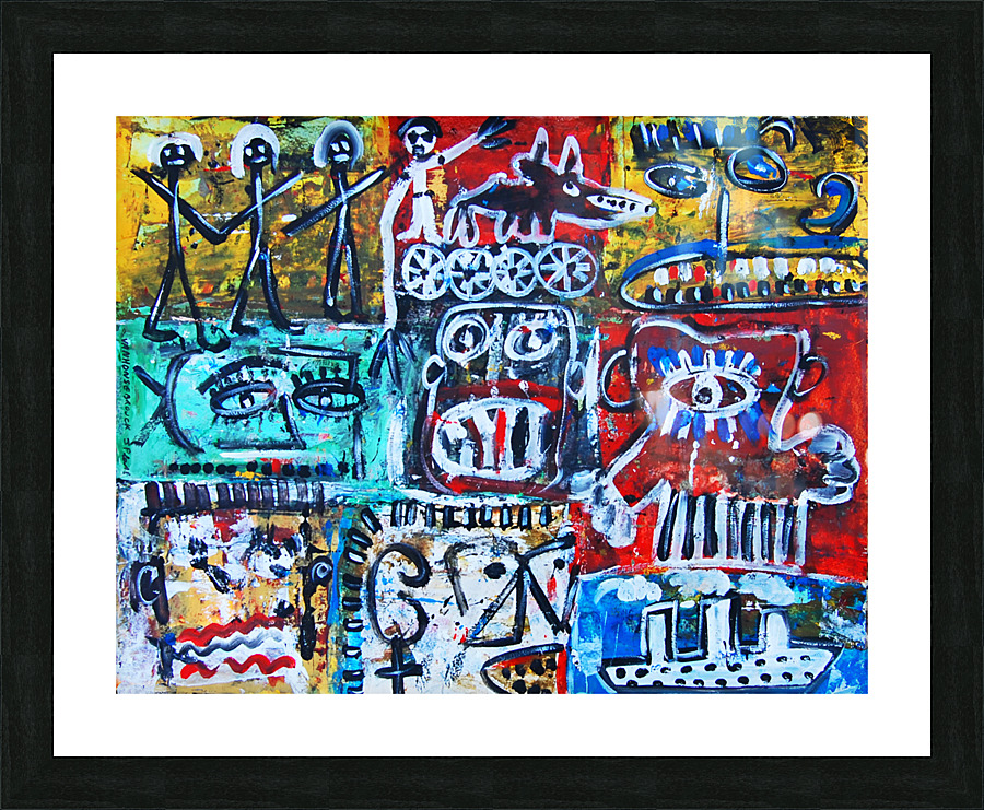 Mosaic 51 Picture Frame Printing