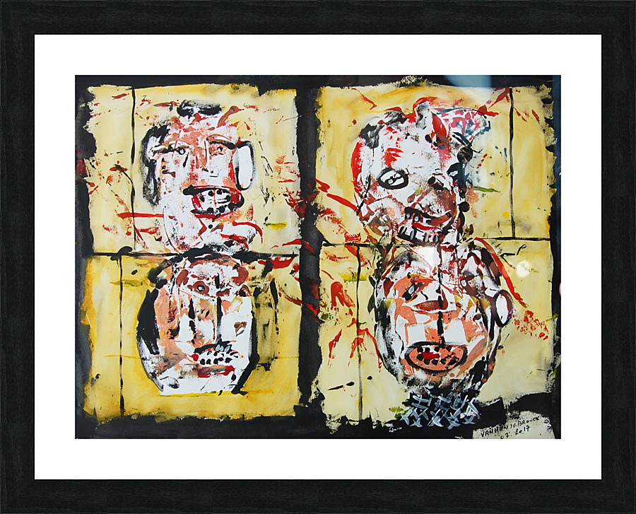 Mosaic 1 Picture Frame Printing
