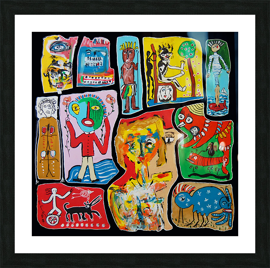 Mosaic 87 Picture Frame Printing