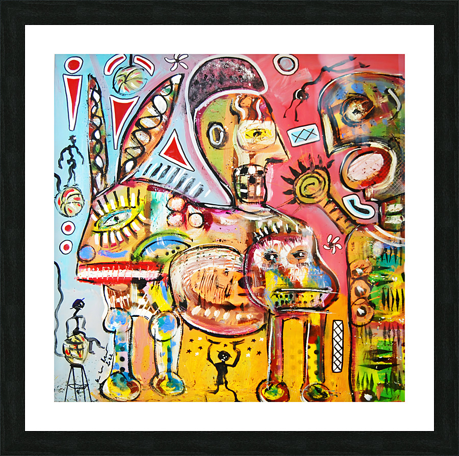 street 7 Picture Frame Printing