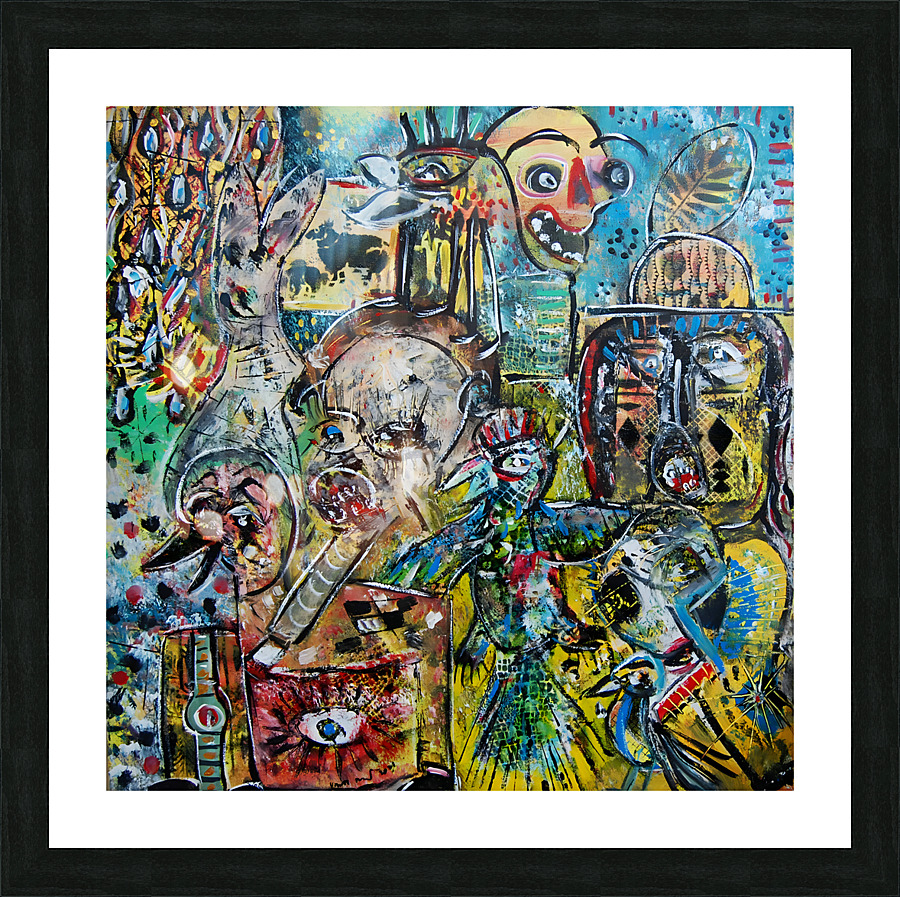 street 2 Picture Frame Printing