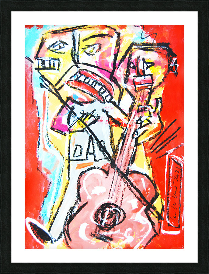 musique 7 Picture Frame Printing