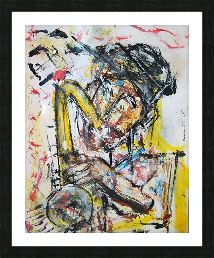 musique 5 Picture Frame Printing