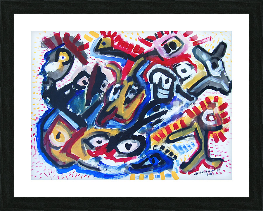 abstract 142 Picture Frame Printing